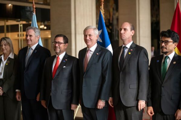 Chile impulsa un acuerdo regional con Argentina, Bolivia, Ecuador y Perú contra el crimen organizado