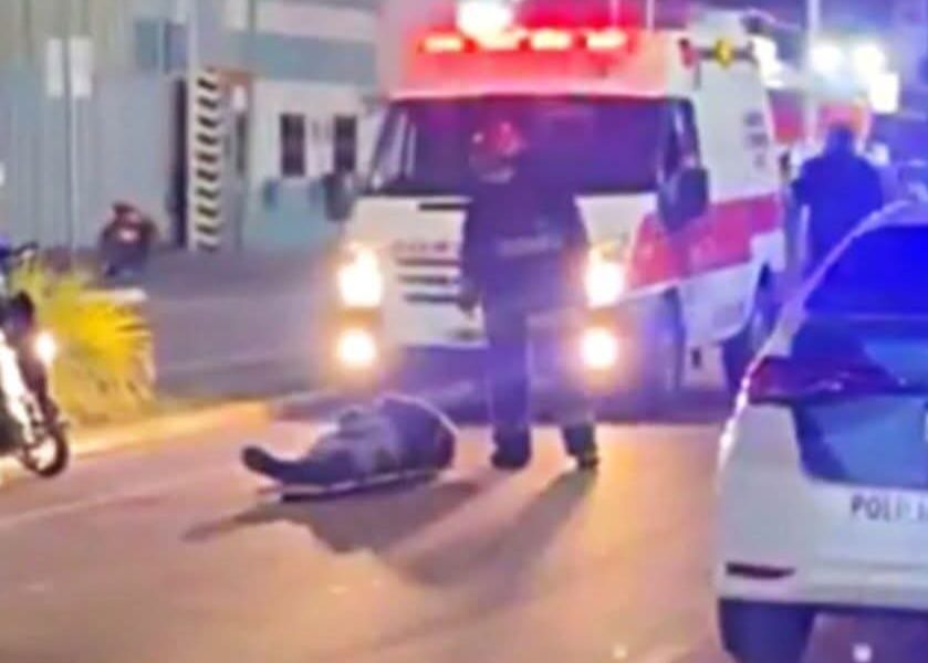 Murió un motociclista tras chocar contra un montículo de escombros en Goya