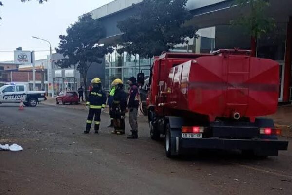 Eldorado, Misiones: dos jóvenes murieron en un choque sobre avenida San Martín