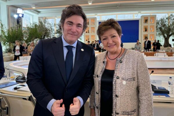 Javier Milei recibirá a Kristalina Georgieva y viajará a Perú para la asunción de Keiko Fujimori