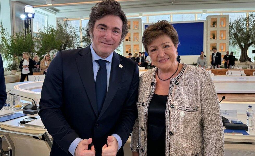 Javier Milei recibirá a Kristalina Georgieva y viajará a Perú para la asunción de Keiko Fujimori