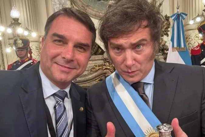 Javier Milei confirmó que estará el 25 de julio en Brasil para respaldar a Flavio Bolsonaro
