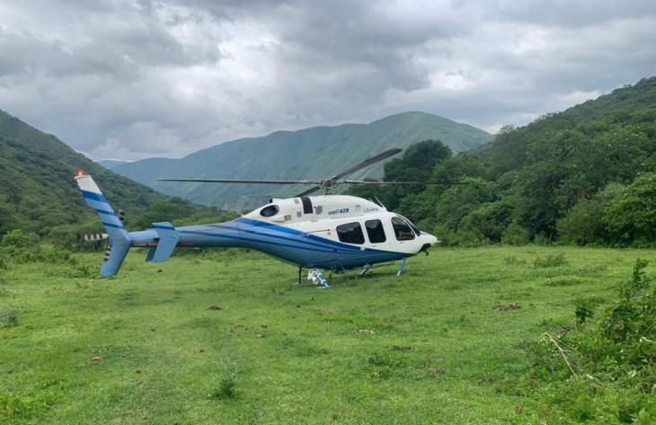 Aeroevacuaron desde Salta a un tucumano de 35 años con traumatismo de cráneo y fractura de maxilar