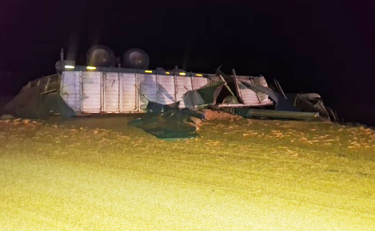 Un camionero murió tras volcar sobre la Ruta 38 cerca de Famaillá, Tucumán