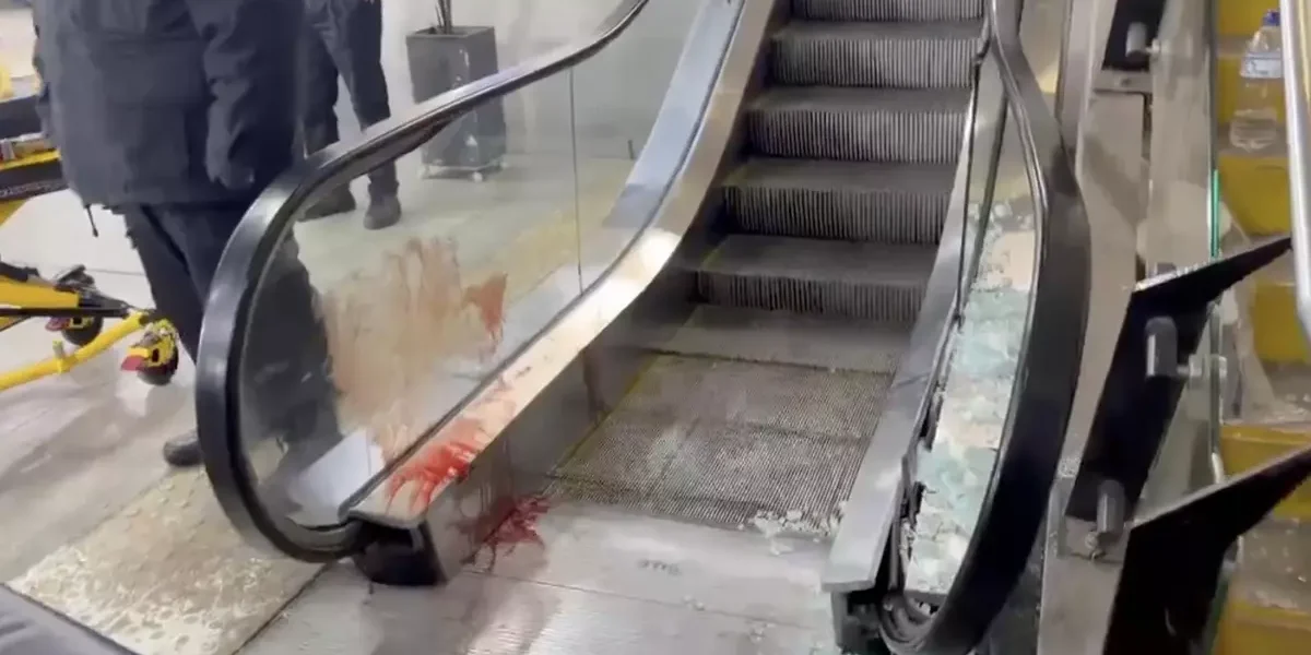 Una escalera mecánica colapsó en una estación de tren de Buenos Aires y dejó 11 heridos