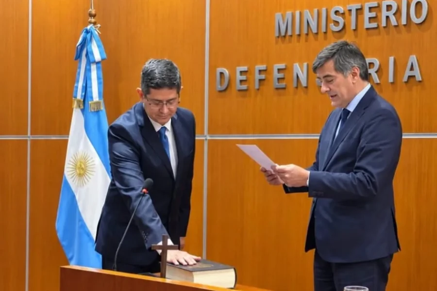 José Chumbita juró como Defensor Público Oficial ante el Tribunal Oral Federal de La Rioja