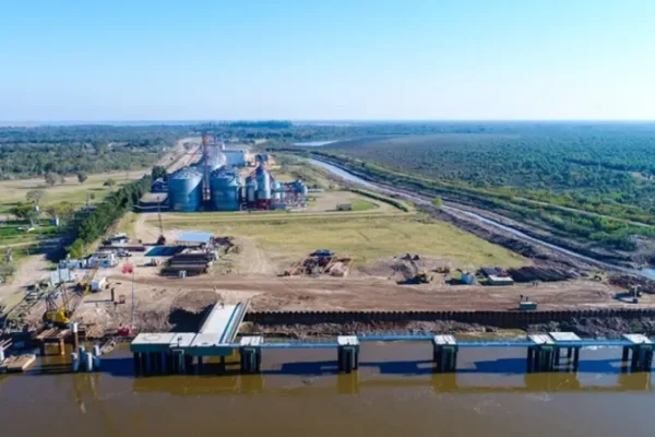 Chaco recibió la autorización nacional para habilitar comercialmente el Puerto Las Palmas sobre el río Paraguay