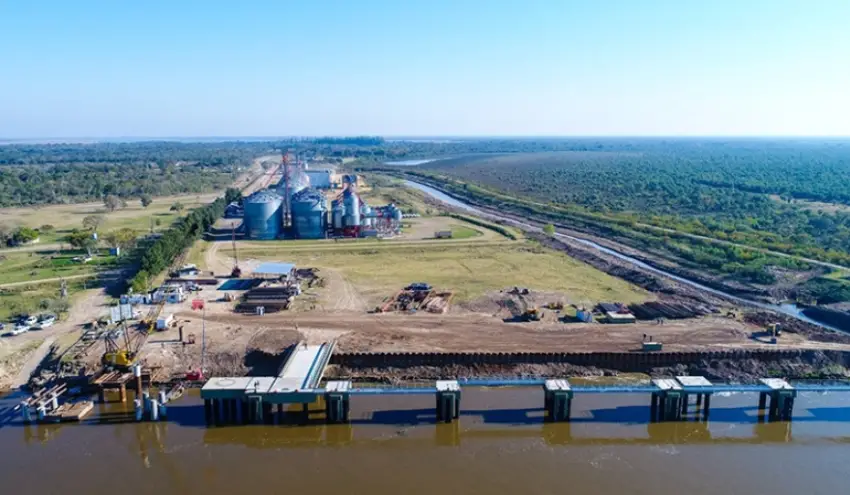 Chaco recibió la autorización nacional para habilitar comercialmente el Puerto Las Palmas sobre el río Paraguay