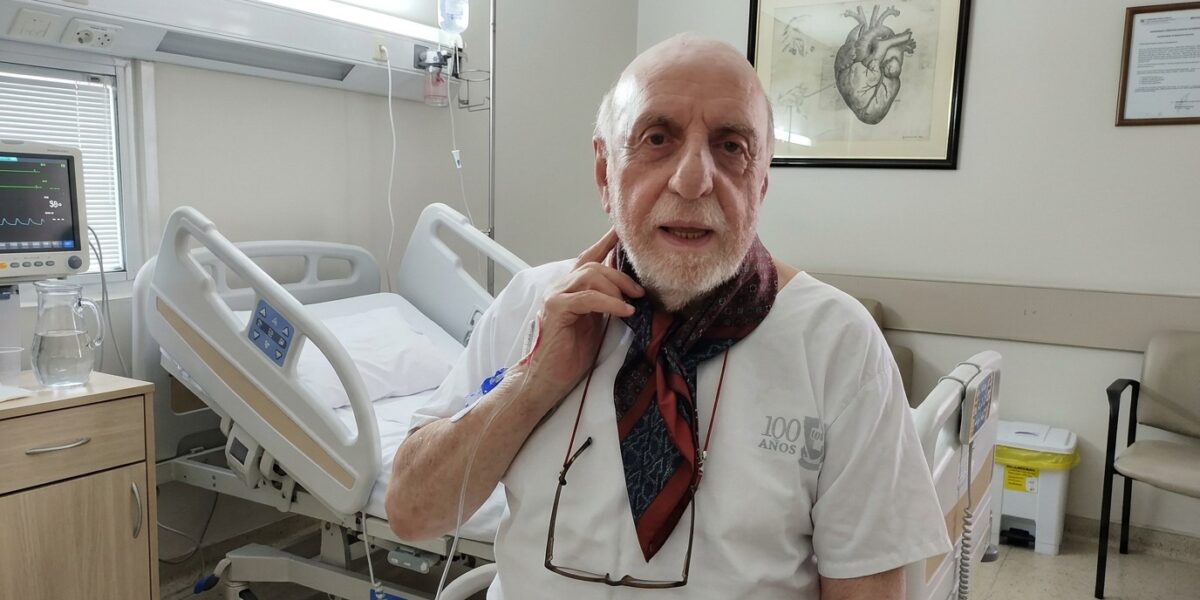 Horacio Pagani fue operado de urgencia tras un estudio de rutina: le colocaron un stent en la carótida