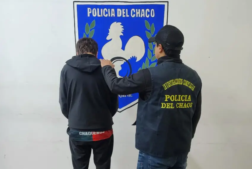 Detuvieron a un joven acusado de dispararle a un amigo tras una discusión por una expareja en Sáenz Peña