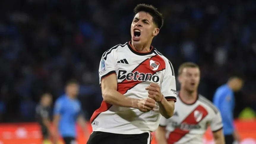 Con goles de Galván, Correa y Almada, River goleó a Belgrano y se acomodó en el torneo