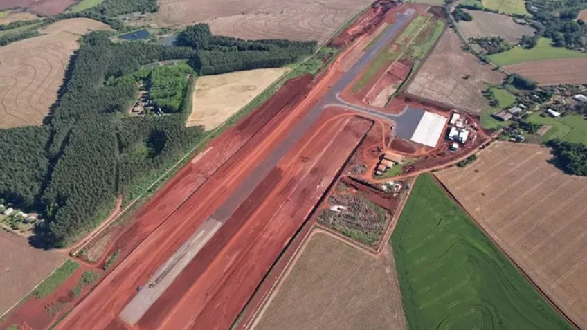 Un nuevo aeropuerto del sur de Brasil proyecta vuelos a Foz do Iguaçu y suma otra conexión hacia la Triple Frontera