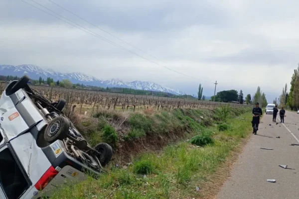 Violento choque en Mendoza: seis turistas brasileños terminaron hospitalizados en Tupungato
