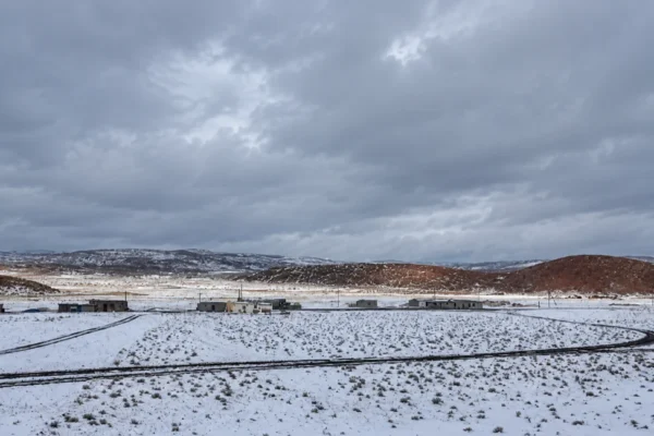 Nieve en Salta: el Salar de Pozuelos amaneció cubierto de blanco